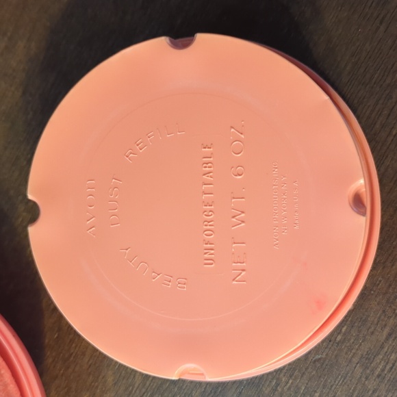 Vintage Pink Avon Unforgettable  Beauty Dust Powder Box Unopened - Picture 6 of 9